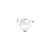 Skarlat RSL74091-3 12W WH 3000K-0