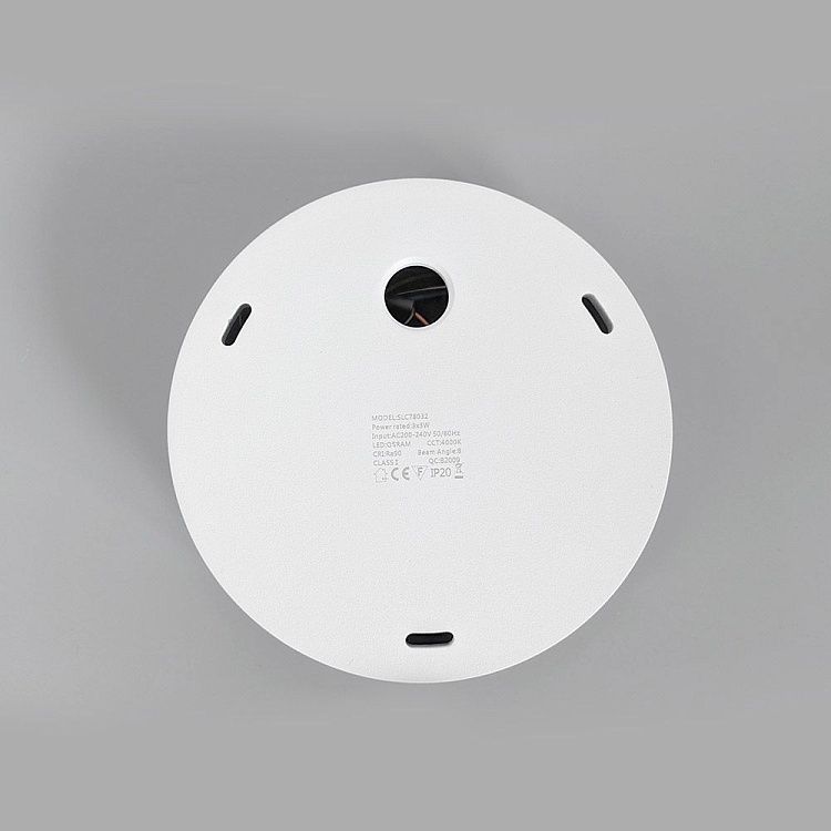 Skarlat  RSLС78032 3×3W WH+BK 4000K