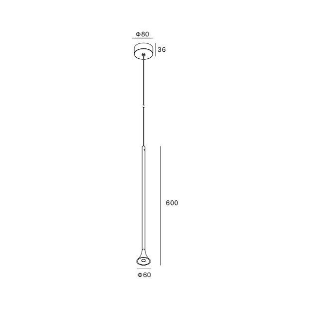 Skarlat  RHL7750 5W WH+BK 4000K