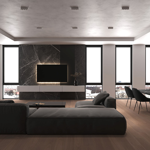 Skarlat RSLC78074-4 4×1.5W WH+BK 4000K