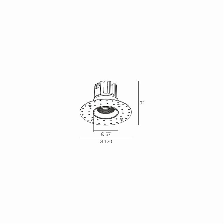 Skarlat  RSL74236 10W WH 3000K
