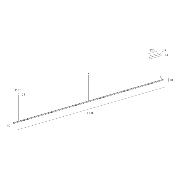 Skarlat  RHL7789 38W BK 3000K