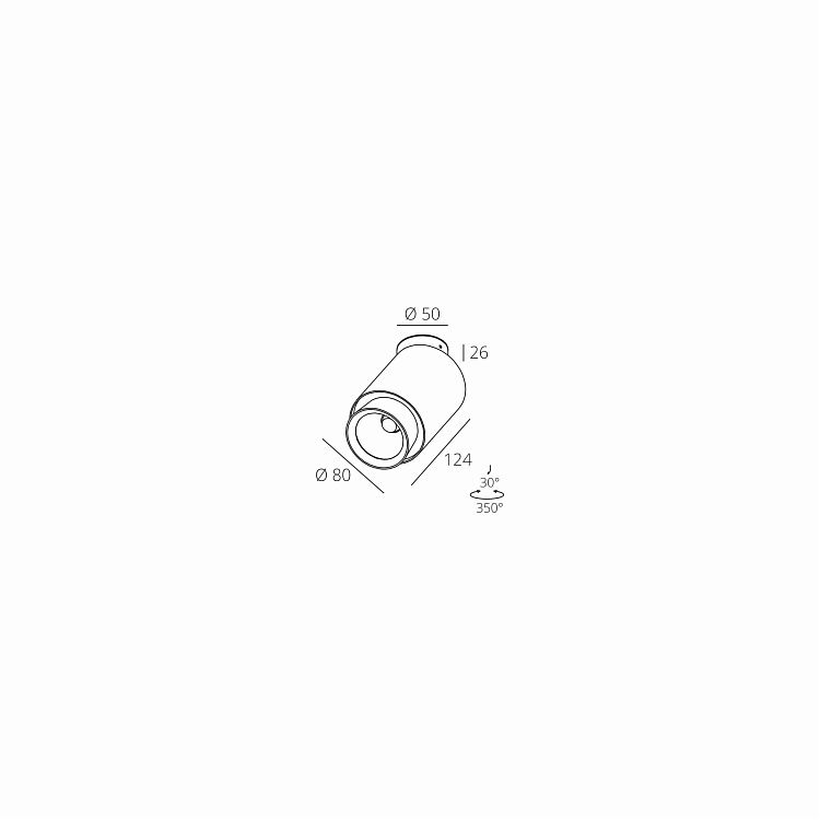 Skarlat  RSLC78015 15W GD+BK 3000K