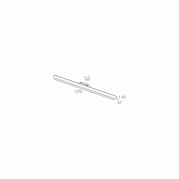 Skarlat  RWLB172 15W BK 3000K