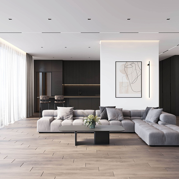 Skarlat  RSL74133 7W WH+BK 3000K