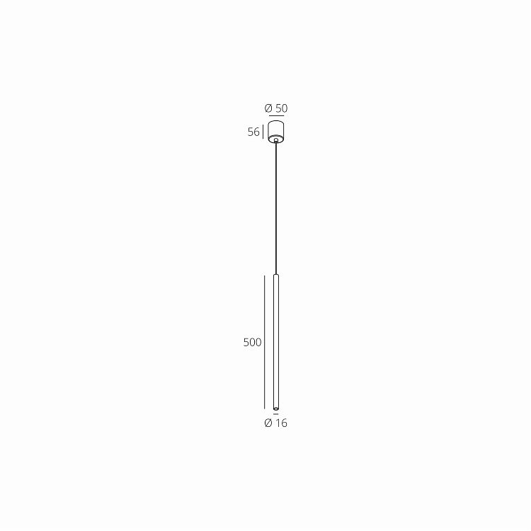 Skarlat  RHL7766 3W WH 3000K