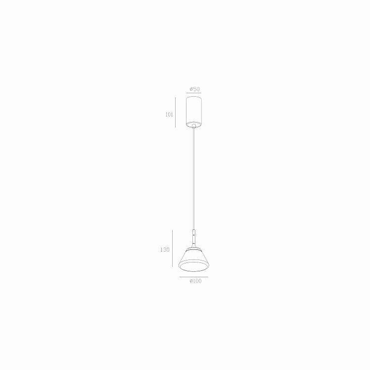 Skarlat RHL77025 6W BK 4000K