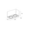 Skarlat RSLC78005 2*10W BK 4000K-0