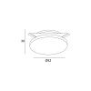 Skarlat  RDL74016-3,5 7W WH 4000K IP44-0