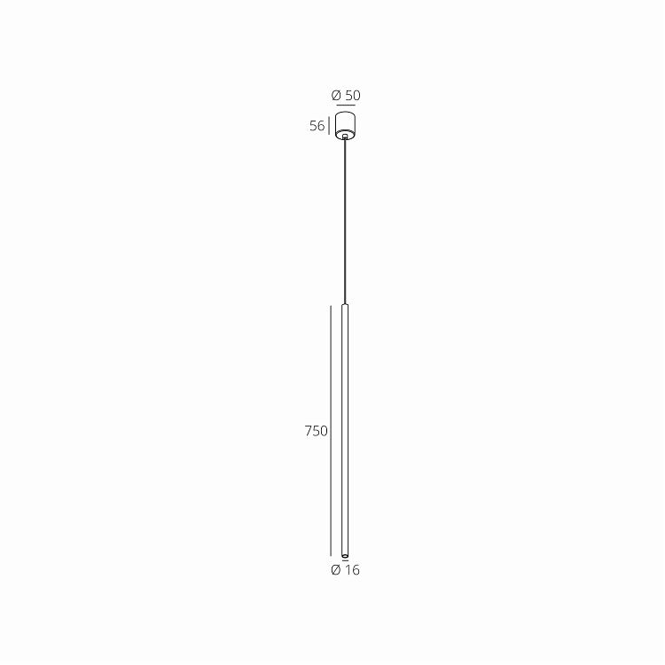 Skarlat  RHL7767 3W WH 4000K