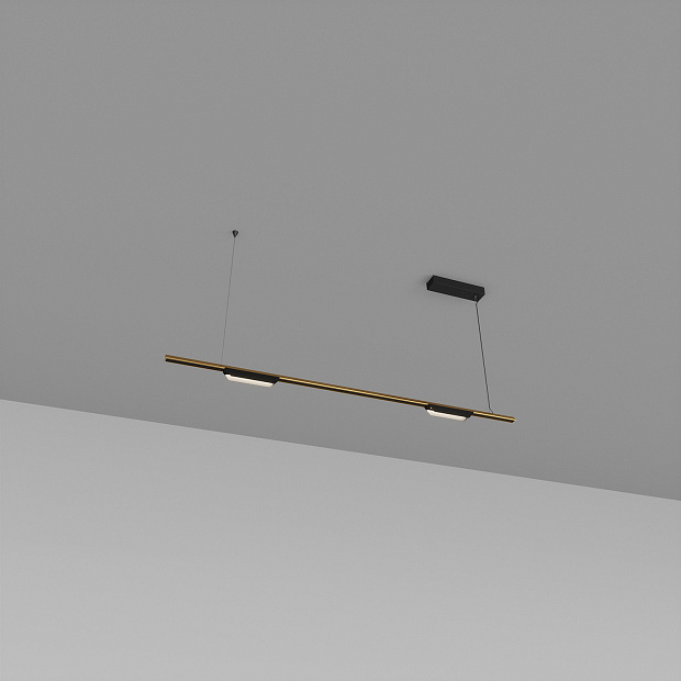 Skarlat  RHL7787 13W GD+BK 3000K