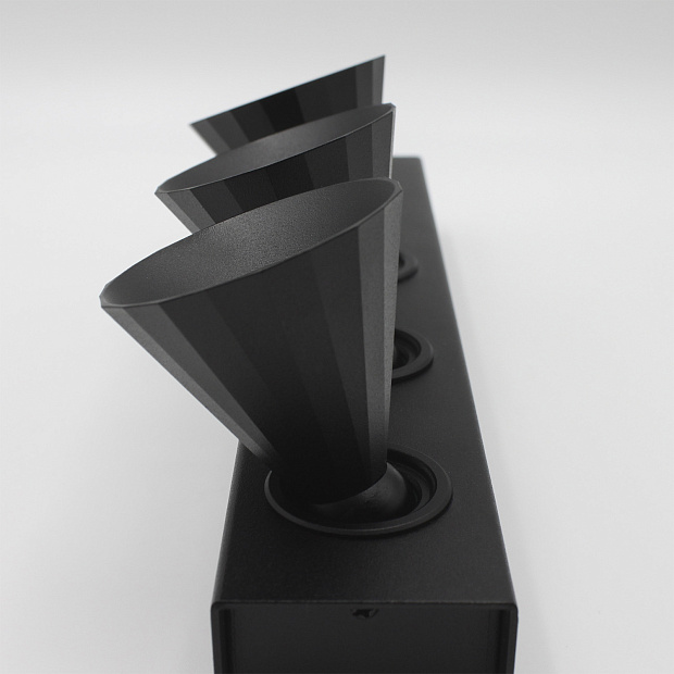 Skarlat  RSLC74131-3 3×7W BK 3000K