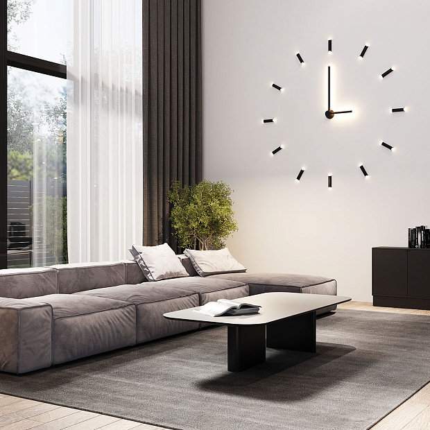 Skarlat  RWLB153 1W BK 4000K