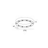 Skarlat  RSLC74107 10×3W BK 4000K-0