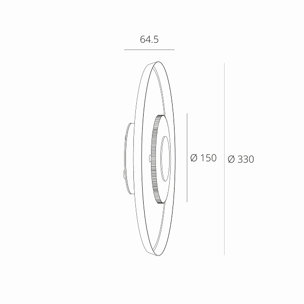 Skarlat  RWLB182 5W WH+BK 4000K