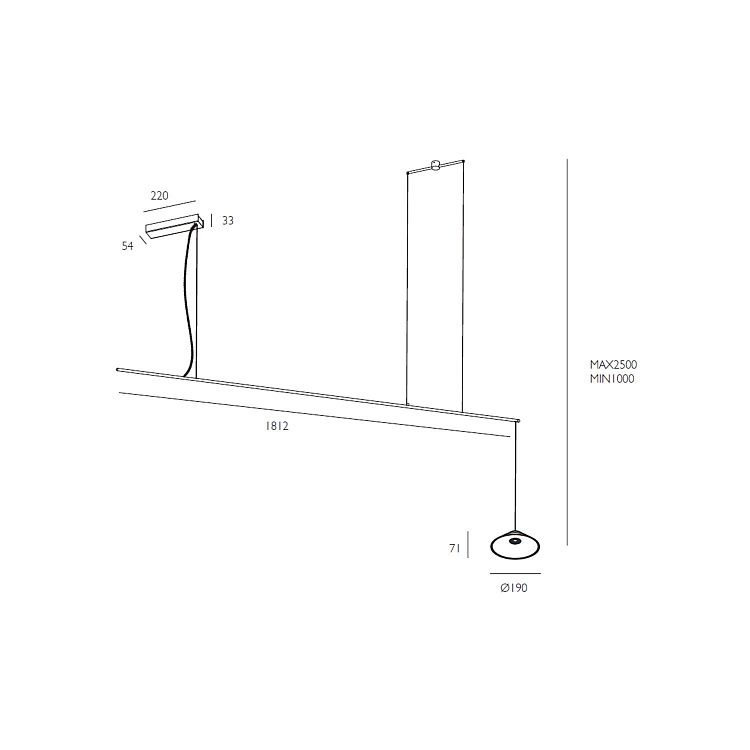Skarlat  RHL7798 10W BK 3000K