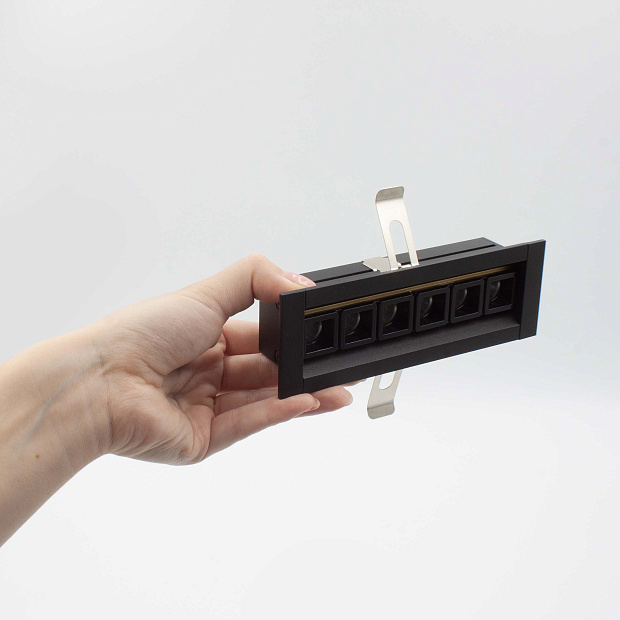 Skarlat  RSL74165 6×2W BK+GD 3000K