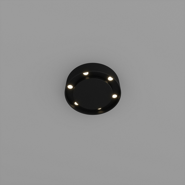 Skarlat RSLC78072 6×1.5W BK 3000K