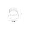 Skarlat RSL74W005-3 20W WH 4000K-0