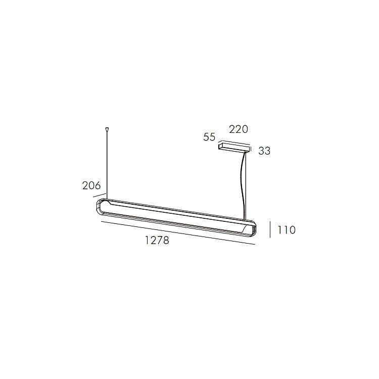 Skarlat  RHL77017 35W WH+BK 3000K
