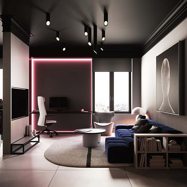 Skarlat  RSLC78008-75 7W WH+GD 3000K