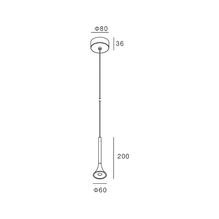 Skarlat  RHL7748 5W WH 3000K