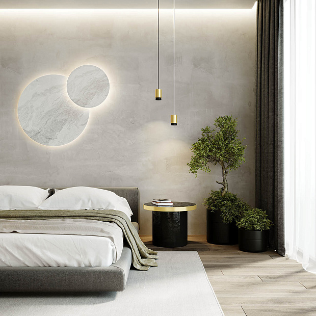 Skarlat  RHL7778 15W GD+BK 3000K