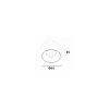 Skarlat RSLC78030 15W WH+BK 3000K-0