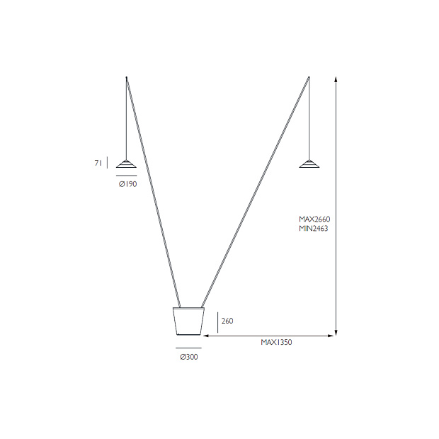 Skarlat  RLL8110 2×10W BK 4000K