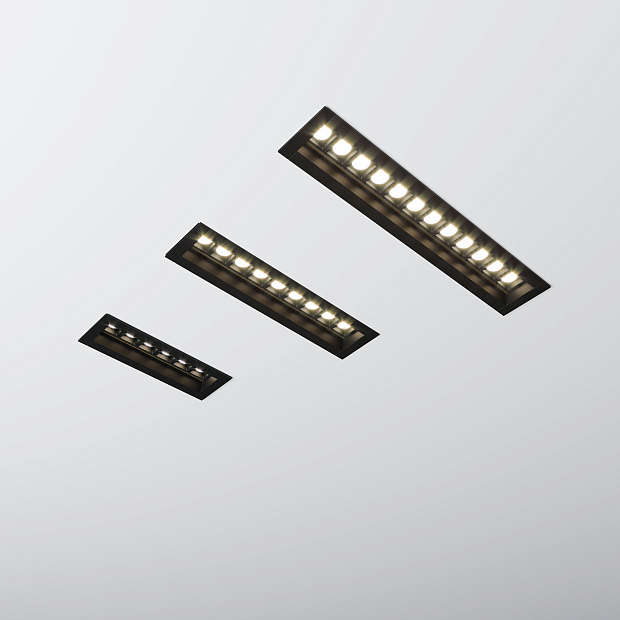 Skarlat  RSL74167 12×2W BK+GD 3000K