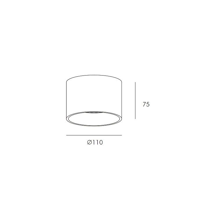 Skarlat RDLC79031 10W WH 4000K