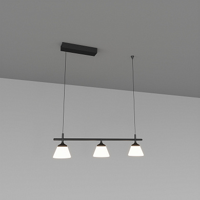 Skarlat RHL77026 3*6W BK 3000K