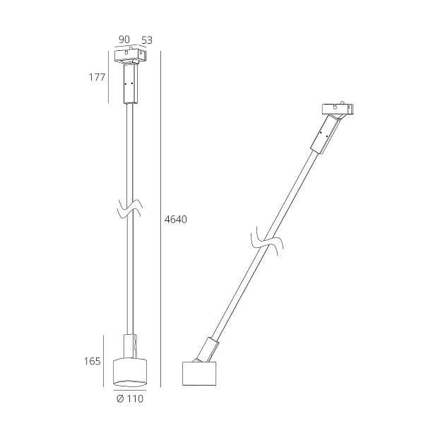 Skarlat  RLL8105-4 44W BK 4000K