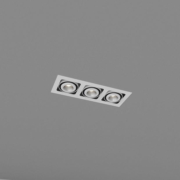 Skarlat  RGL7115-3 3×12W WH+BK 3000K