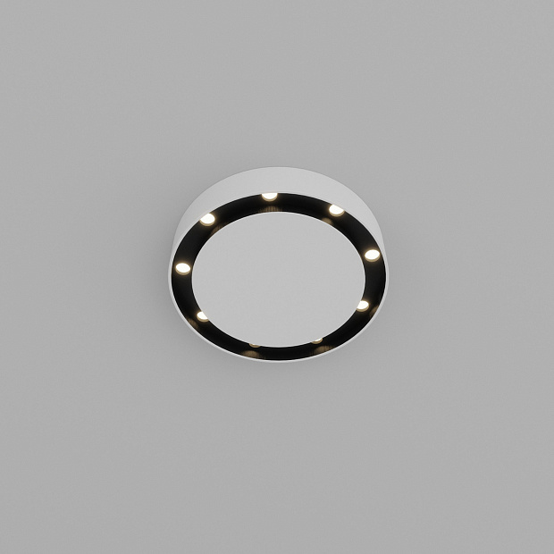 Skarlat RSLC78073 9×1.5W WH+BK 4000K