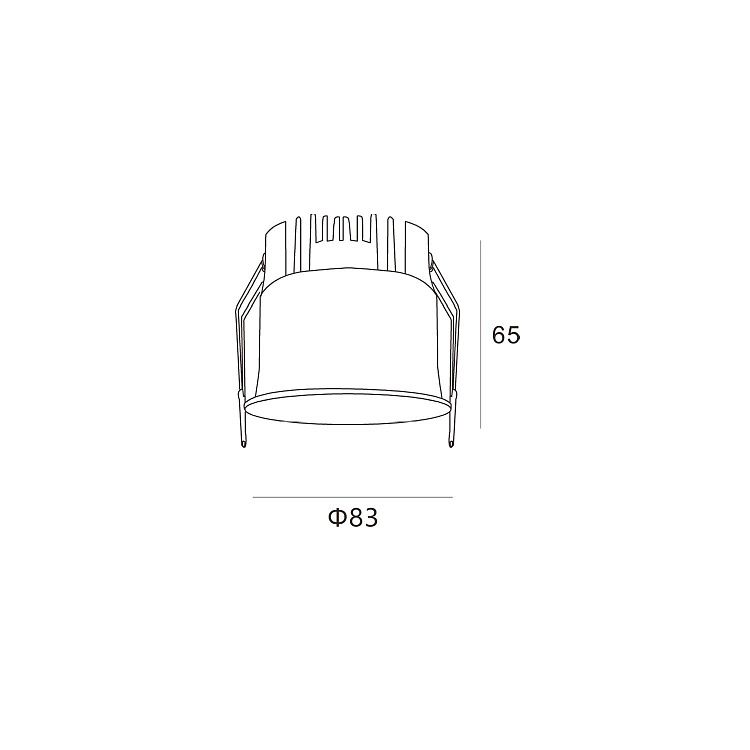 Skarlat RSL74W003-2.5 12W WH 4000K