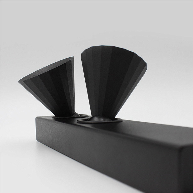 Skarlat  RSLC74131-2 2×7W BK 4000K