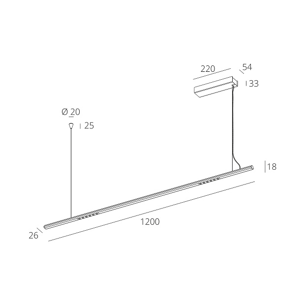 Skarlat  RHL7787 13W GD+BK 3000K