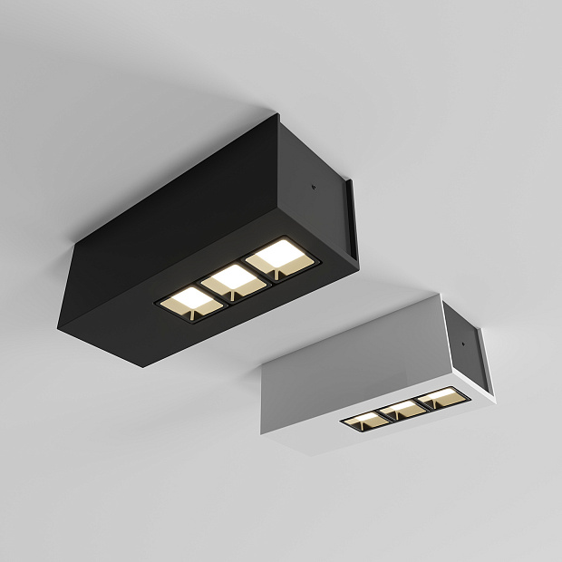 Skarlat RSLC78037 3×5W BK 3000K