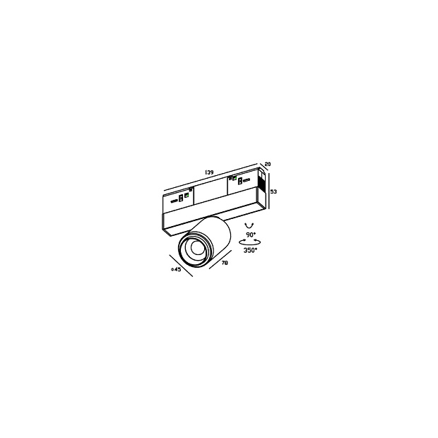 Skarlat RGD2027 7W BK 4000K