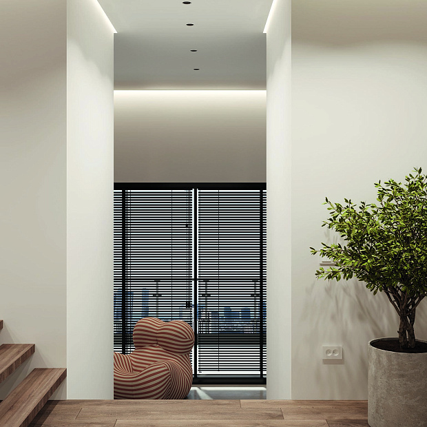 Skarlat  RSL74090-1 1×10W WH+BK 3000K