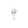 Skarlat RFL76086 7W WH+BK 4000K-0