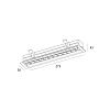 Skarlat  RSL74167 12×2W BK+GD 3000K-0