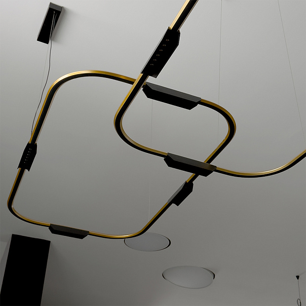 Skarlat  RHL7785 25W GD+BK 3000K