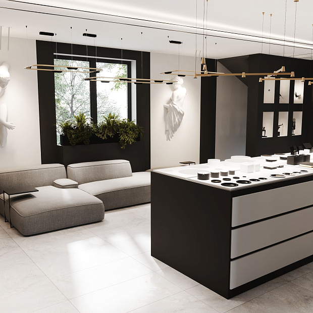 Skarlat  RHL7785 25W GD+BK 3000K