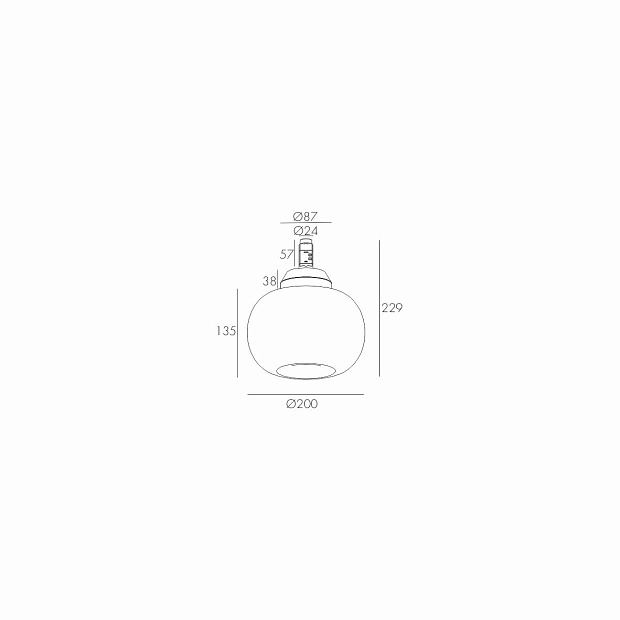 Skarlat RCD-MZ08 10W BK 3000K