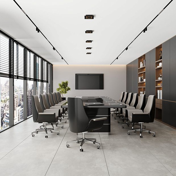 Skarlat  RSLC78063 12×1.5W BK+GD 3000K