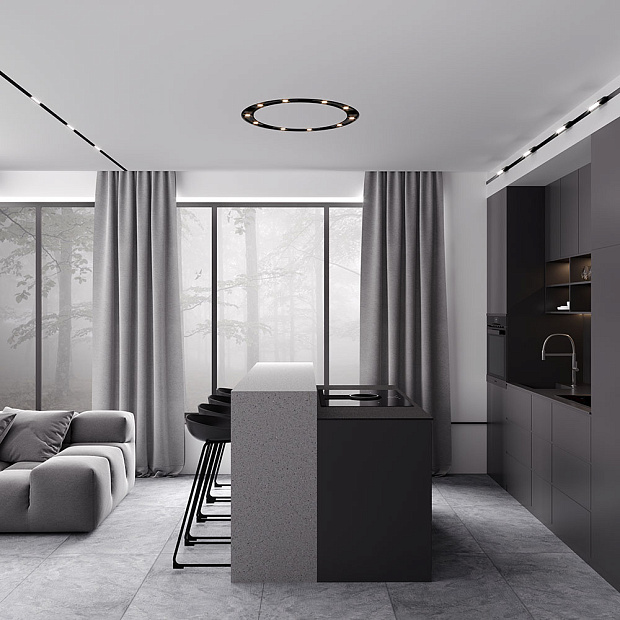 Skarlat  RSL74110 6×3W BK 4000K