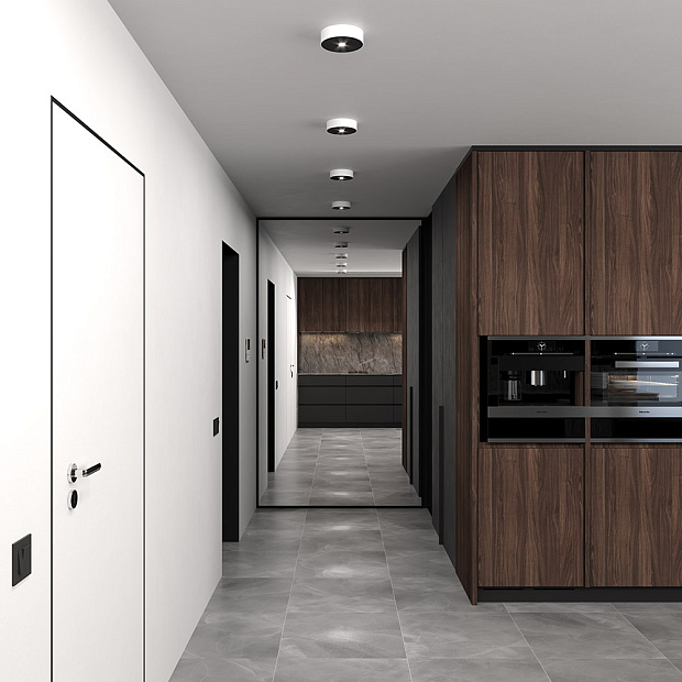 Skarlat  RSLС78031 1×3W WH+BK 4000K