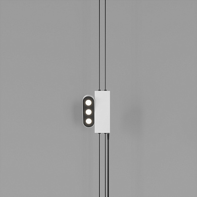 Skarlat  RLL2002 3х2W WH+BK 3000K